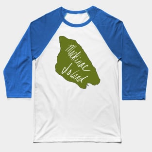 Mackinac Island Named Baseball T-Shirt